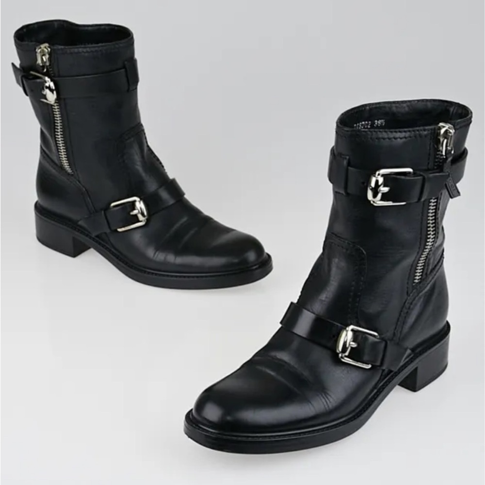 Gucci moto boots